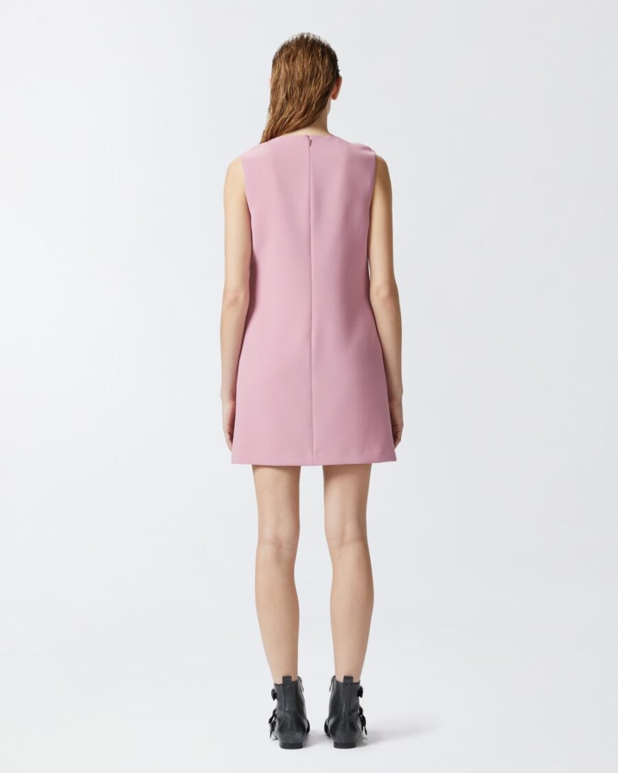 Mini dress with asymmetric zip - Image 5