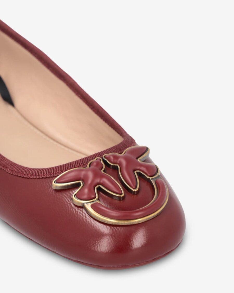 Ballerine in nappa con nastri rimovibili - immagine 5