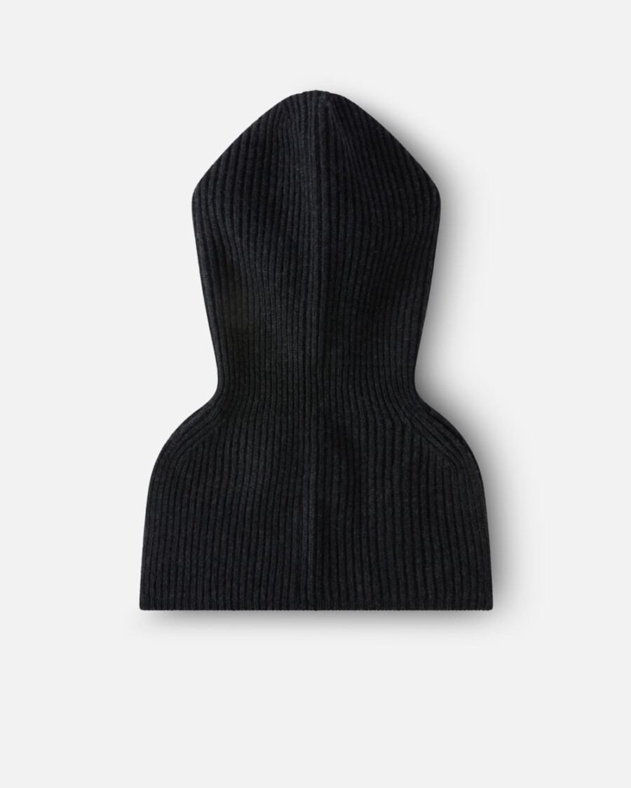 Berretto balaclava a costine - immagine 2