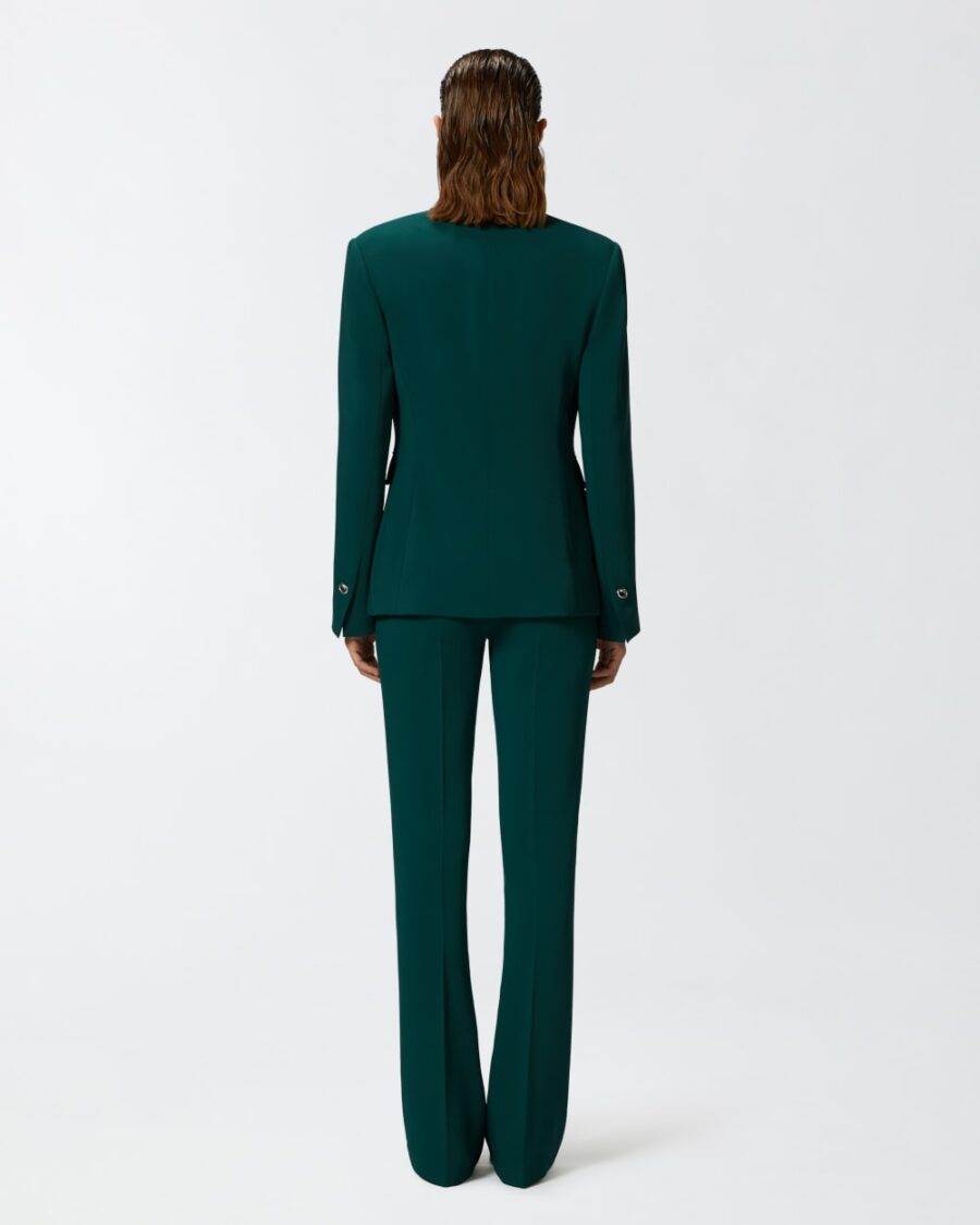 Blazer in cady tecnico con bottoni in metallo - immagine 5