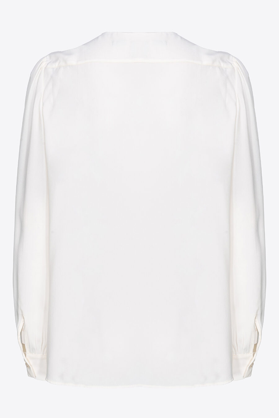 Blusa crêpe de Chine con fusciacca - immagine 2