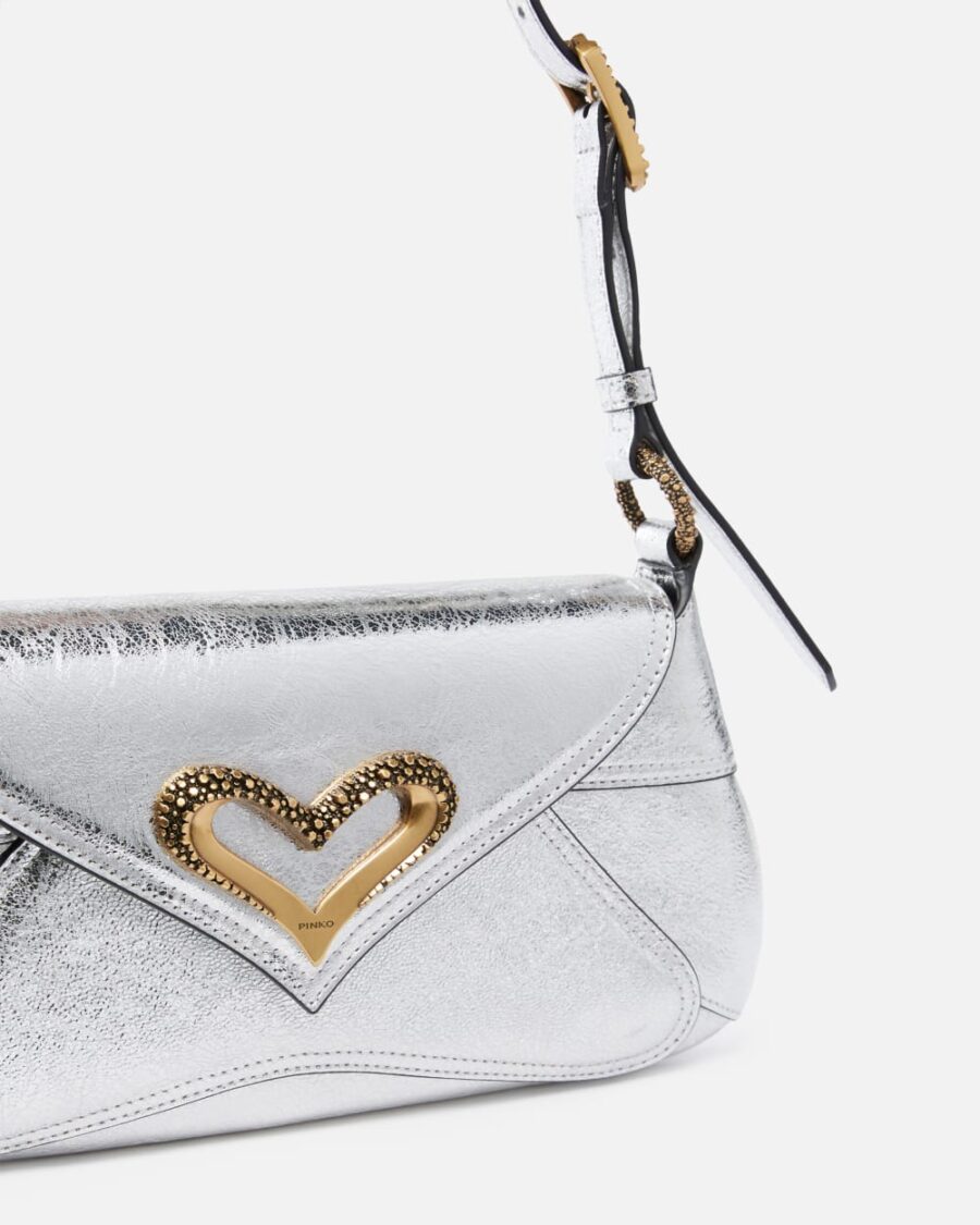 Laminated leather 520 shoulder bag - Image 3