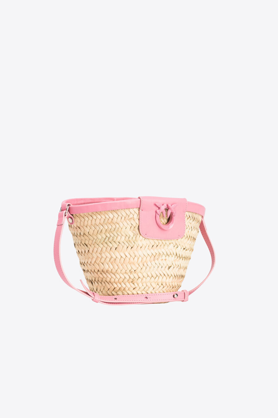 Borsa Love Summer secchiello in rafia - immagine 3