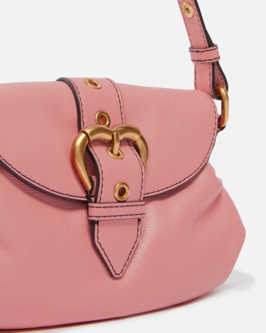 Borsa piccola a spalla Jolene con tracolla in metallo - immagine 3