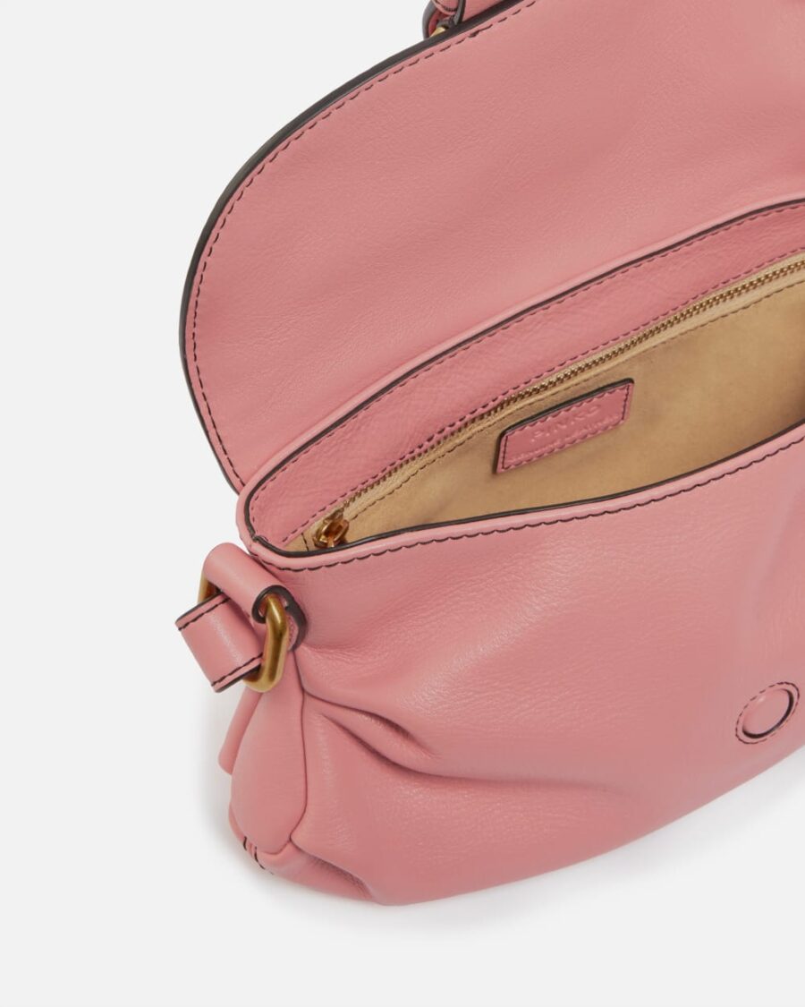 Borsa piccola a spalla Jolene con tracolla in metallo - immagine 4