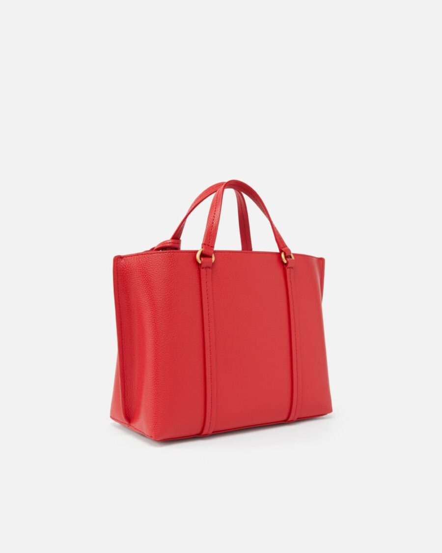 Large tumbled leather Shopper Bag - Image 2