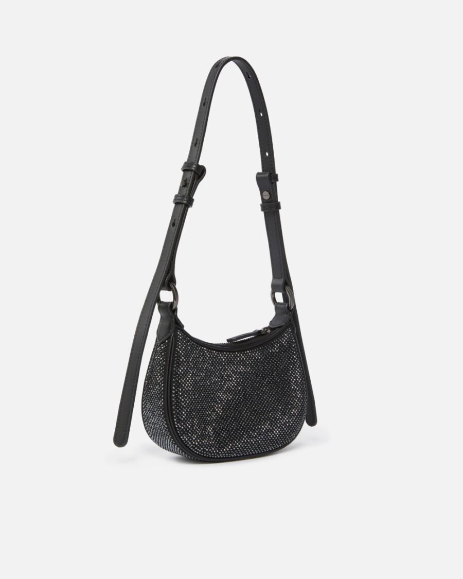 Baby Half Moon shoulder bag with rhinestones - Image 2