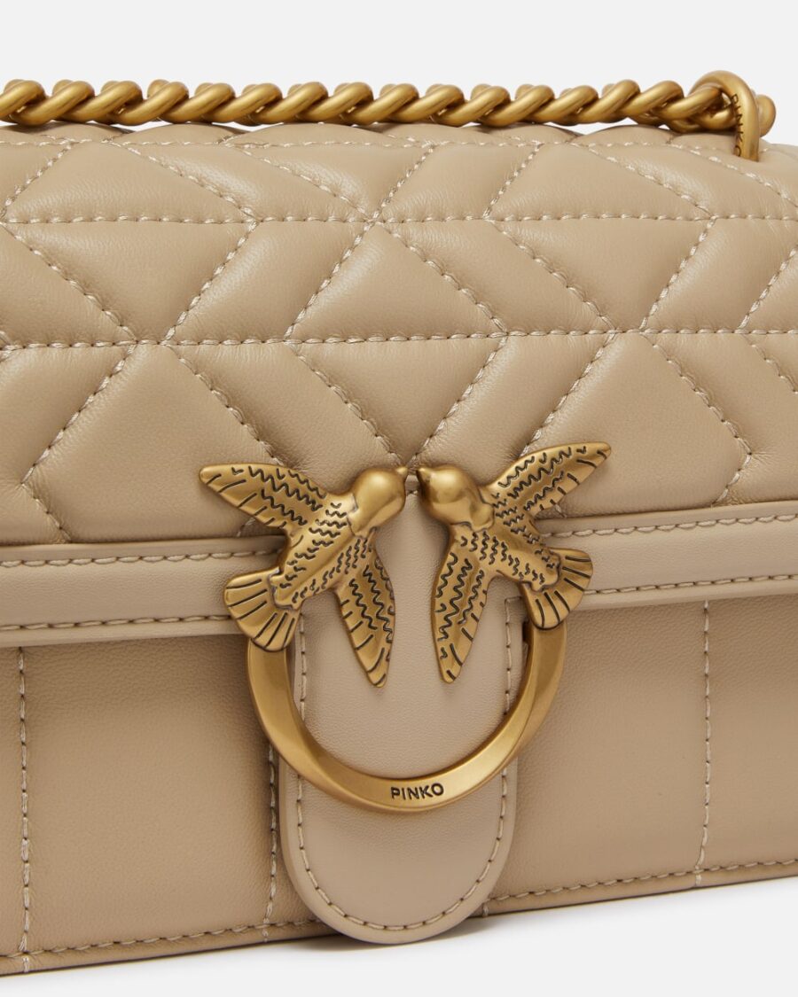 Love Bag crossbody bag in quilted nappa leather - Image 3