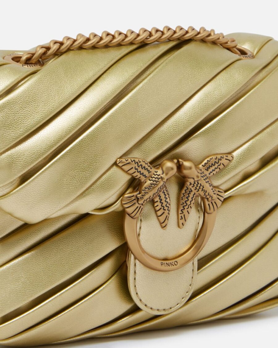 Elegant Baby Love Bag Puff golden crossbody bag - Image 3
