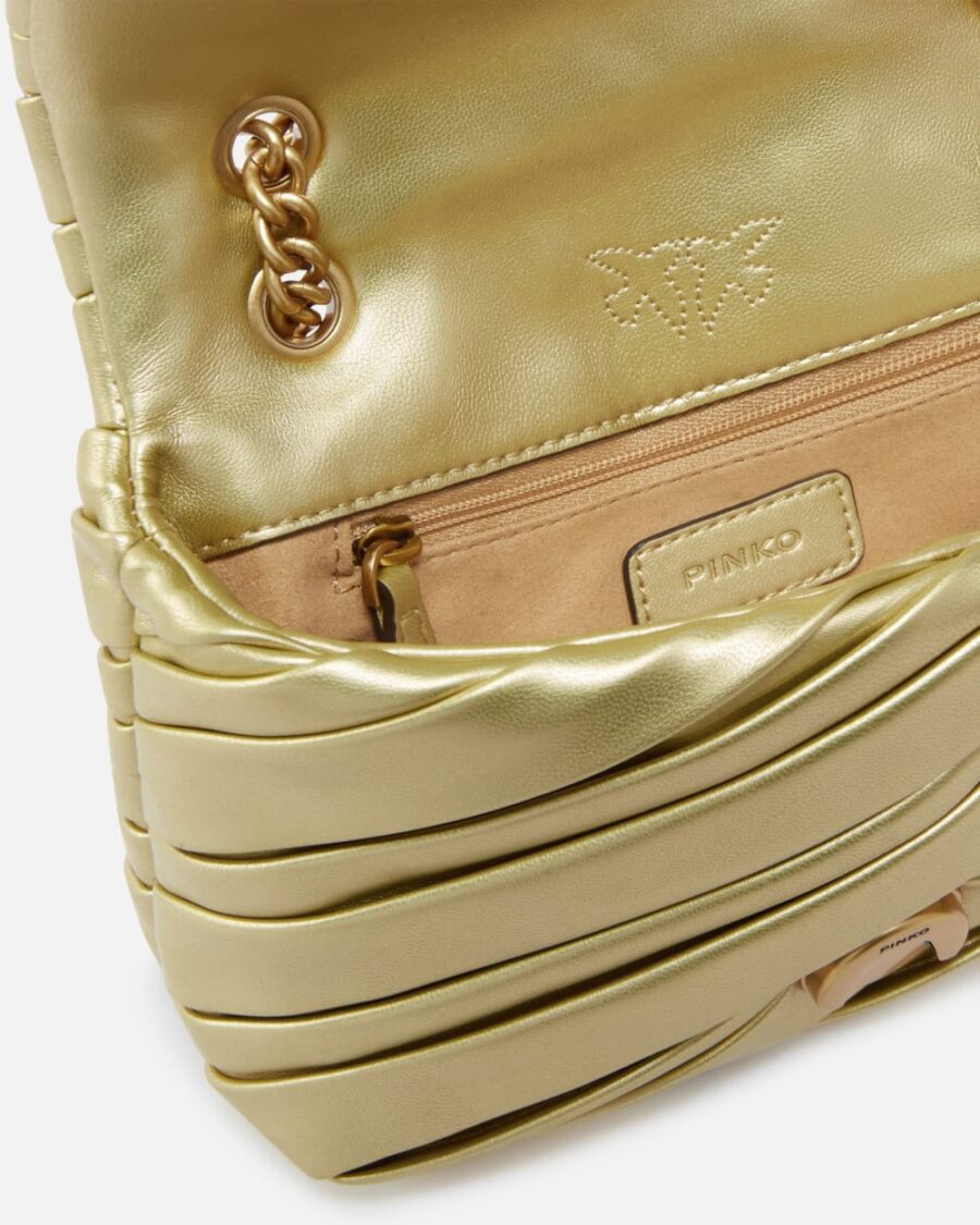 Elegant Baby Love Bag Puff golden crossbody bag - Image 4