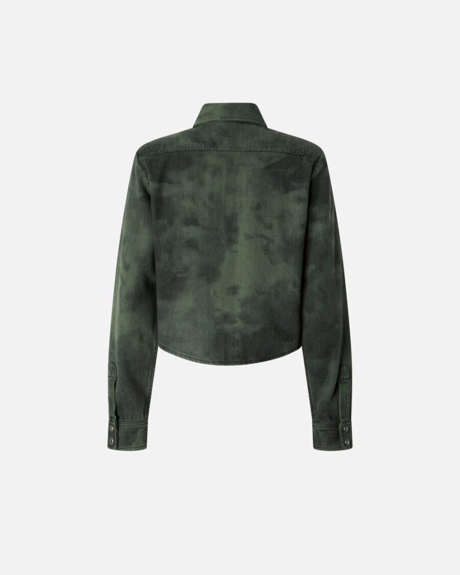 Camicia denim black spotted - immagine 2