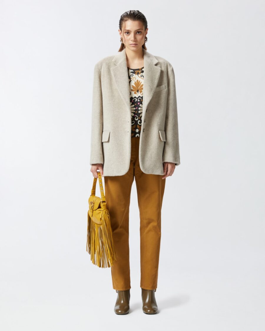 Cappotto corto monopetto in beaver - immagine 4