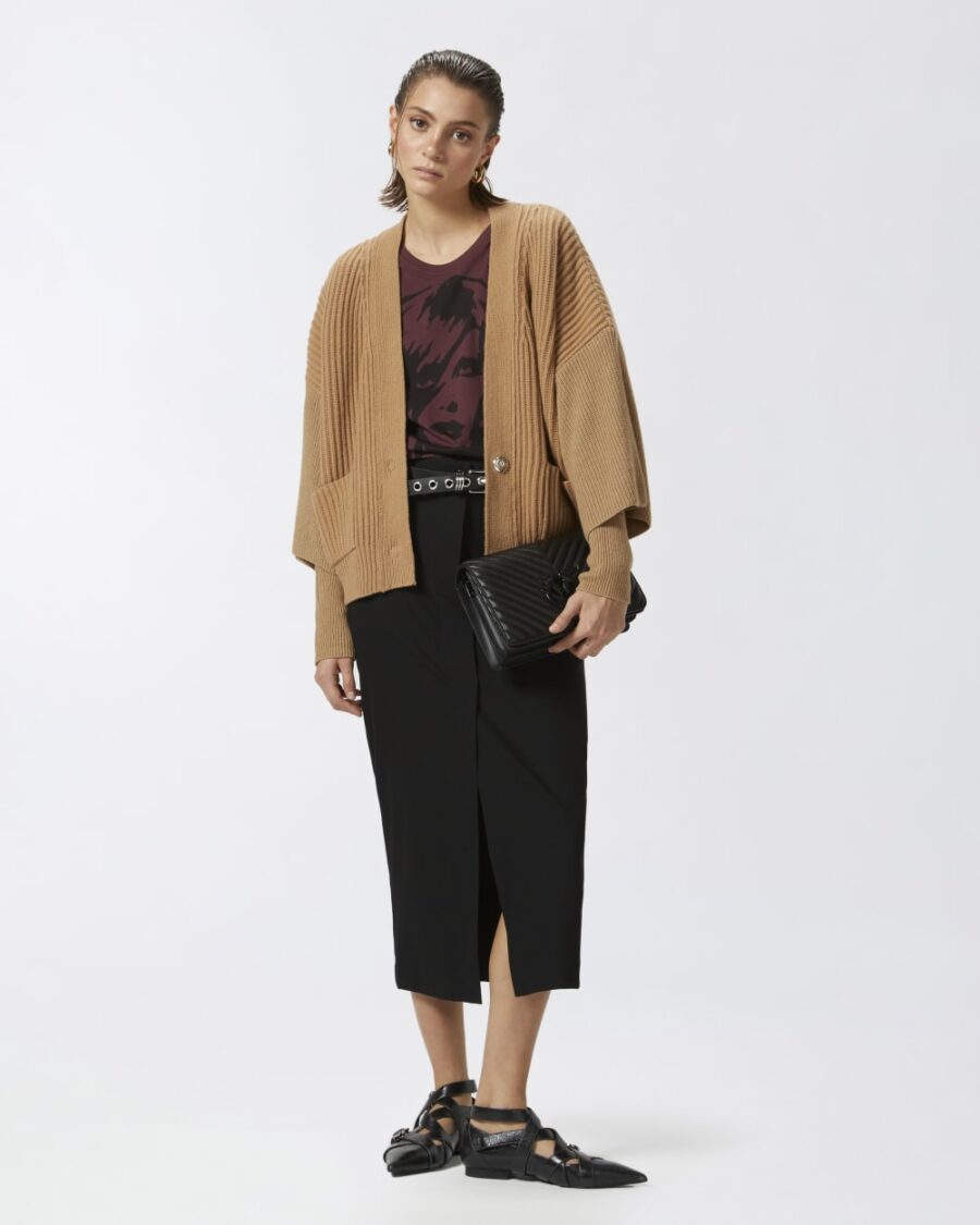 Ribbed wool and cashmere cardigan - Image 4