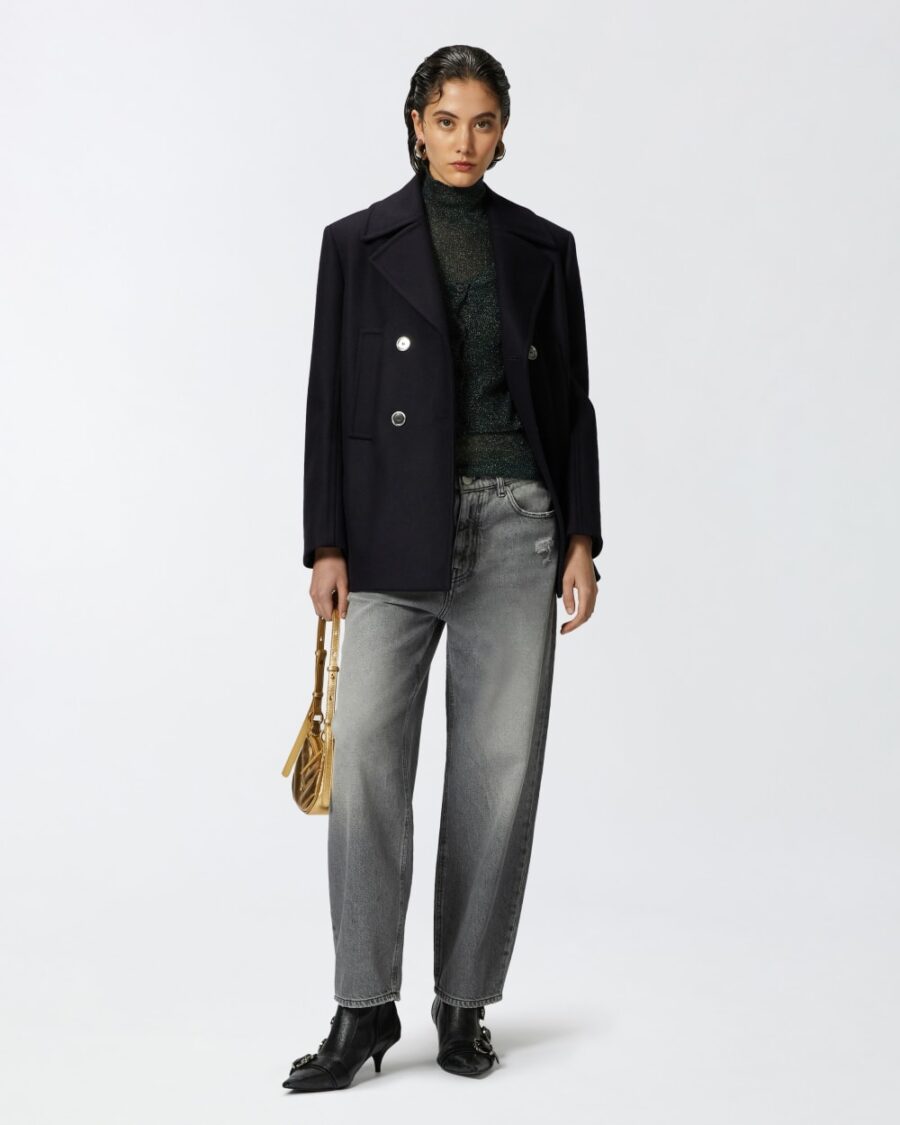 Cardigan corto in mohair - immagine 4