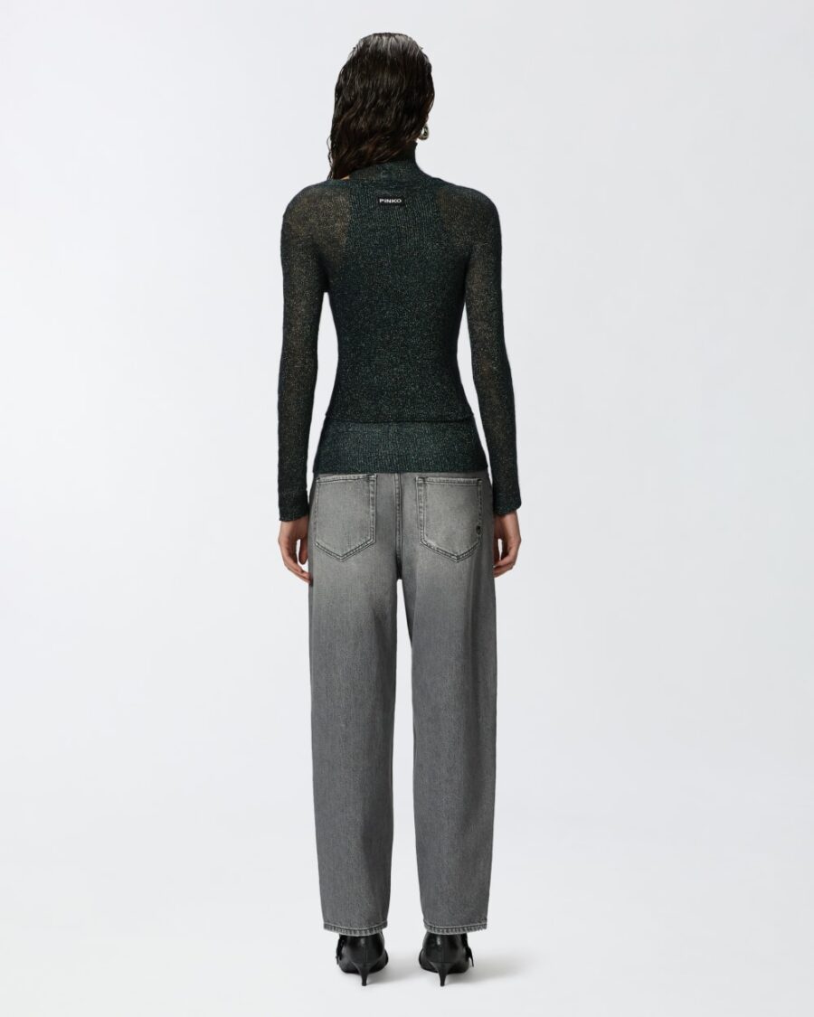 Cardigan corto in mohair - immagine 5