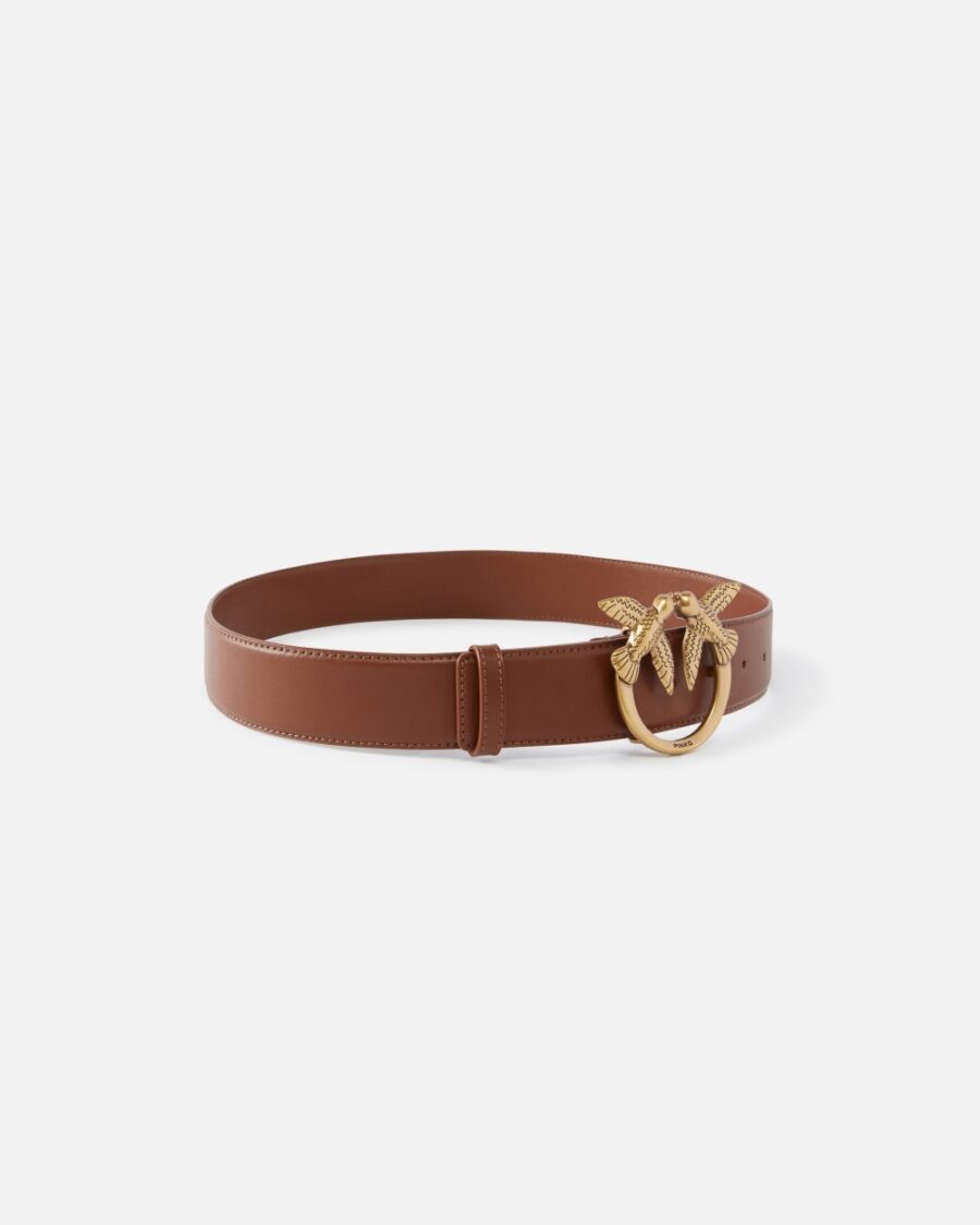 Love Birds high leather belt 4cm - Image 2