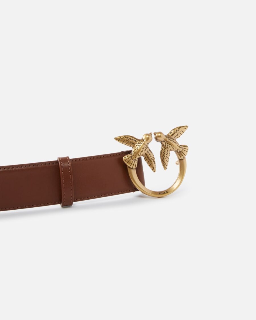 Love Birds high leather belt 4cm - Image 5