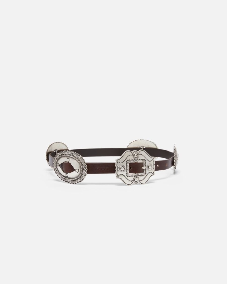 Belt with large buckle, 2cm - Image 2