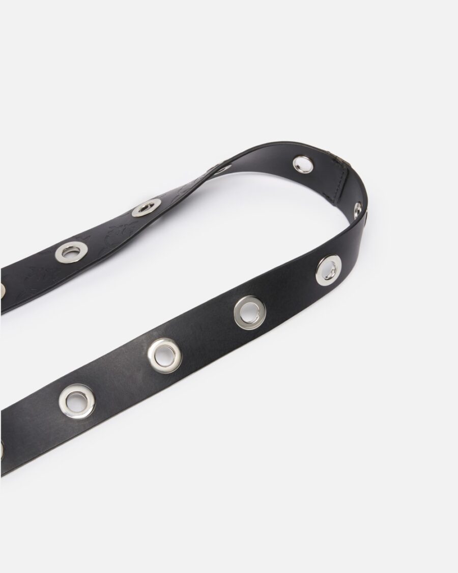 Cintura stampa Monogram con occhielli 3cm - immagine 5