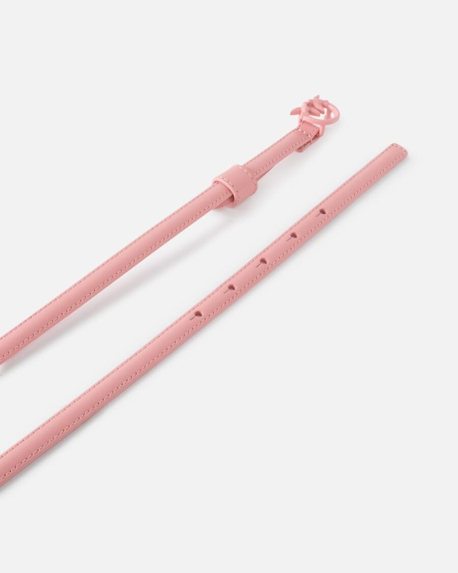 Cintura super sottile Love Birds color block 1cm - immagine 3