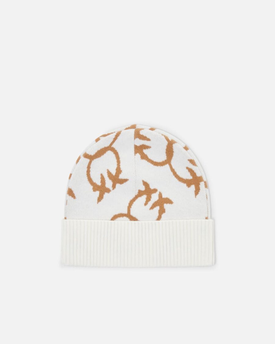 Cuffia jacquard disegno Monogram - immagine 2