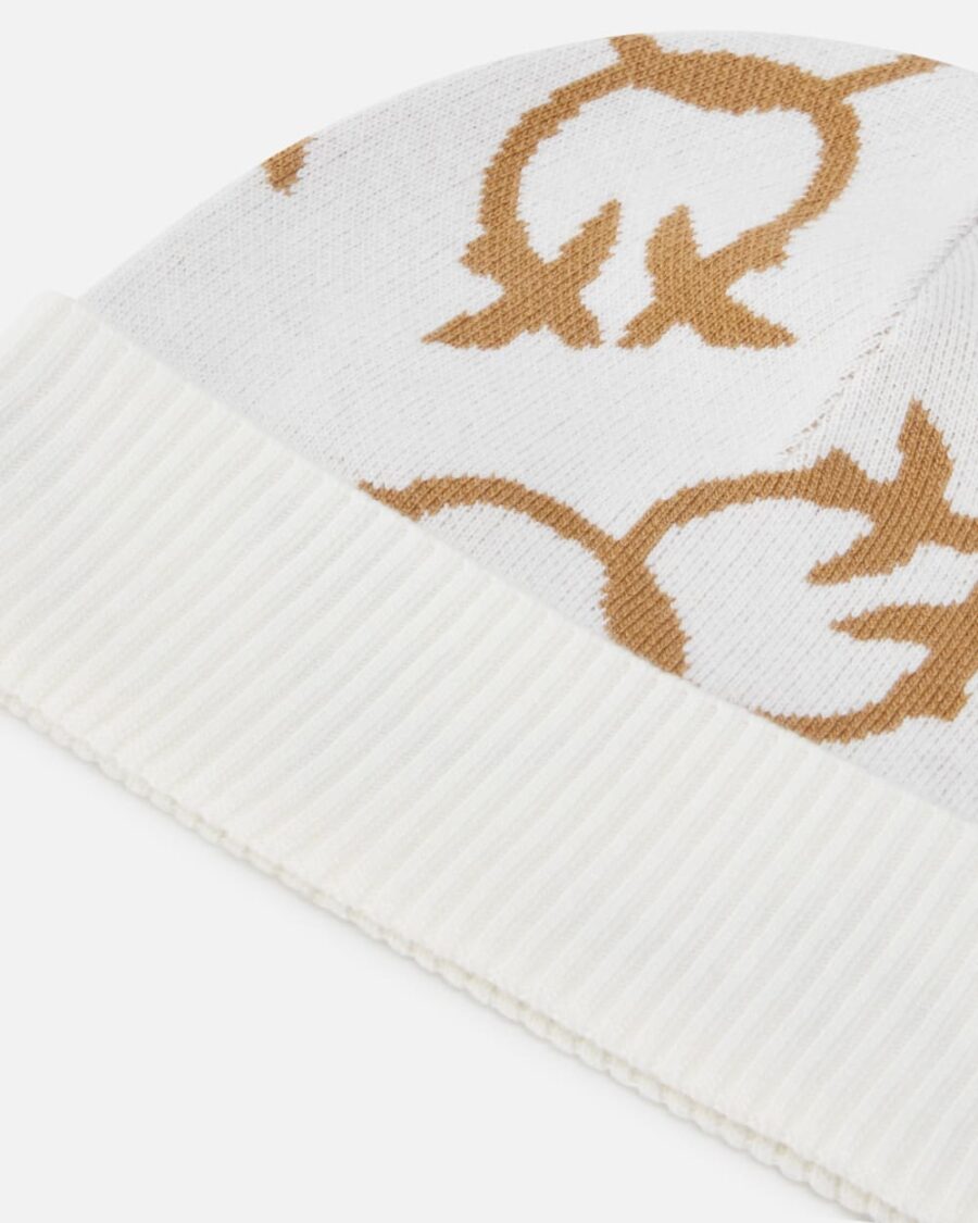 Cuffia jacquard disegno Monogram - immagine 3