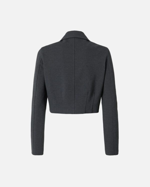 Giacca corta monopetto punto stoffa