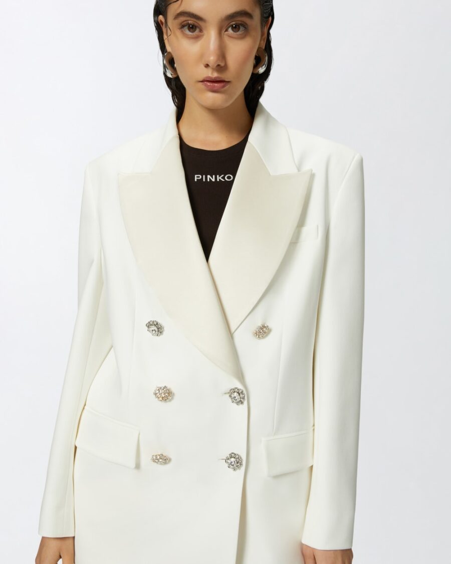Elegant blazer with jewel buttons - Image 6