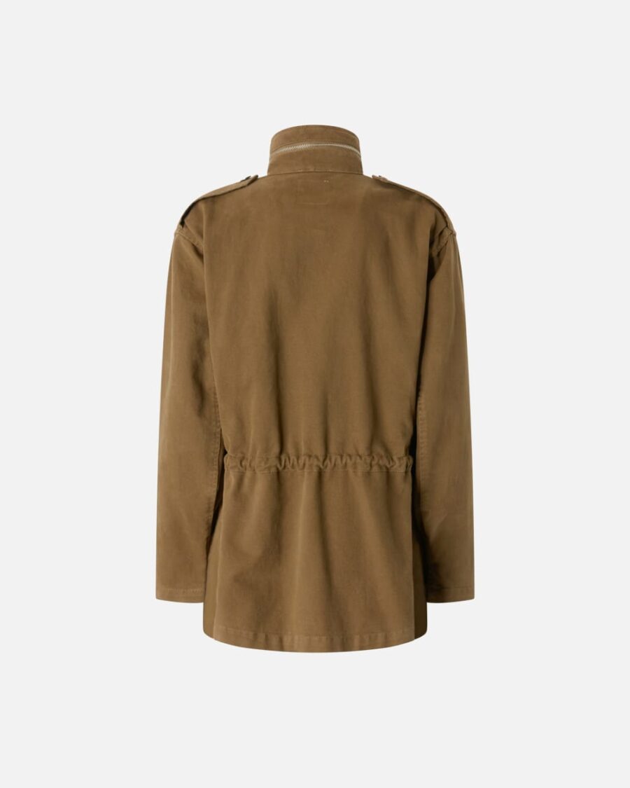 Giacca overshirt utility in cotone - immagine 2