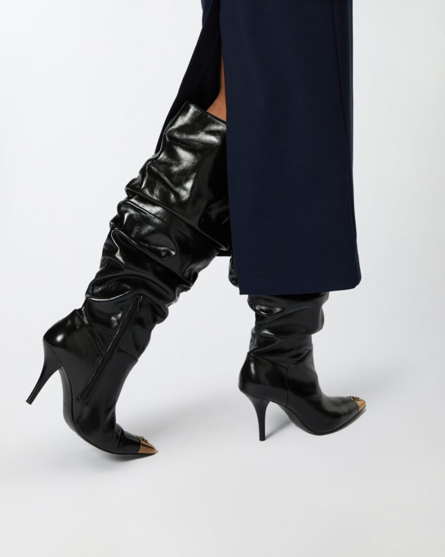 Long pencil skirt with slit - Image 6