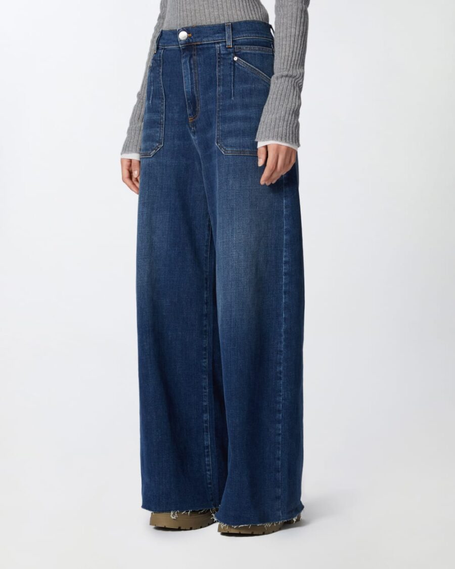Blue denim baggy jeans - Image 4