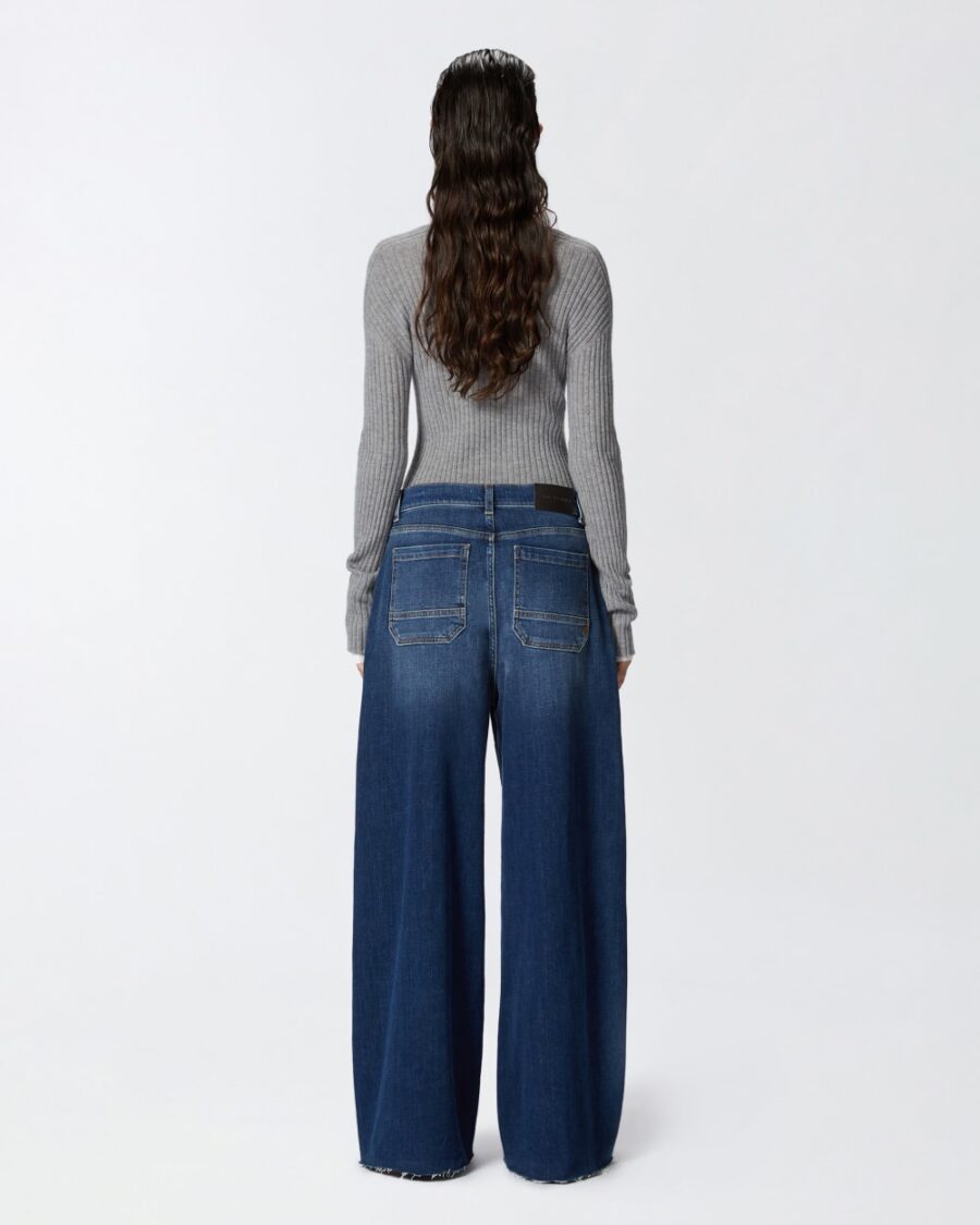 Blue denim baggy jeans - Image 5
