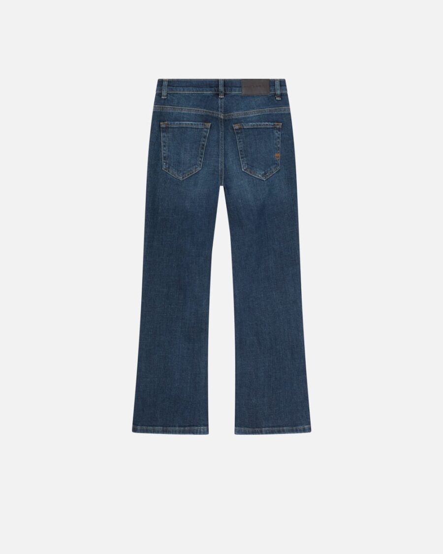 Dark denim bootcut jeans - Image 2
