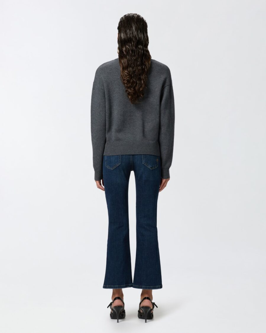 Dark denim bootcut jeans - Image 5