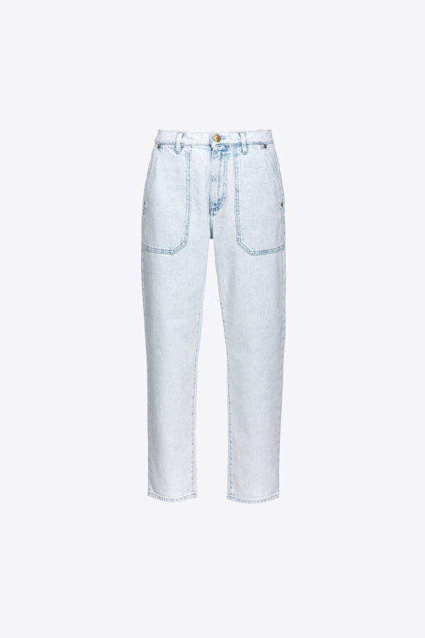 Jeans chinos chiari lavaggio moonwash