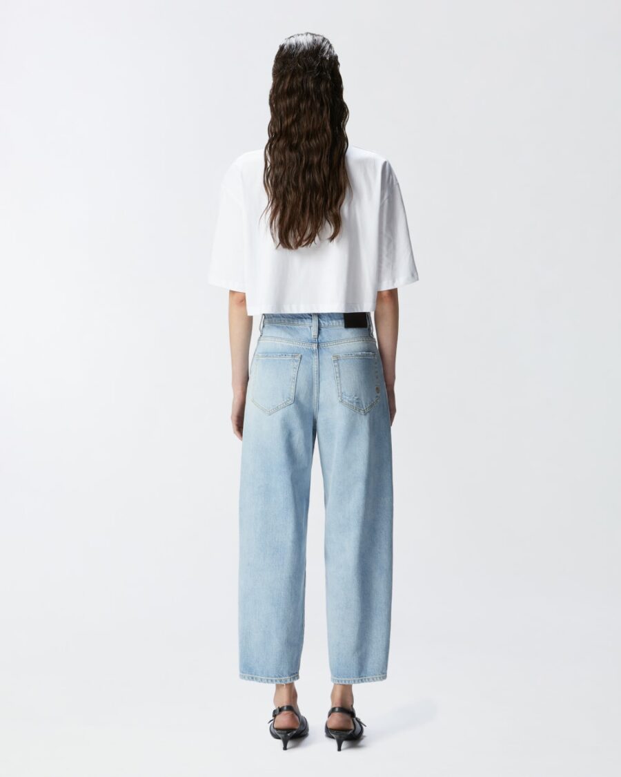 Jeans con strappi relaxed - immagine 5