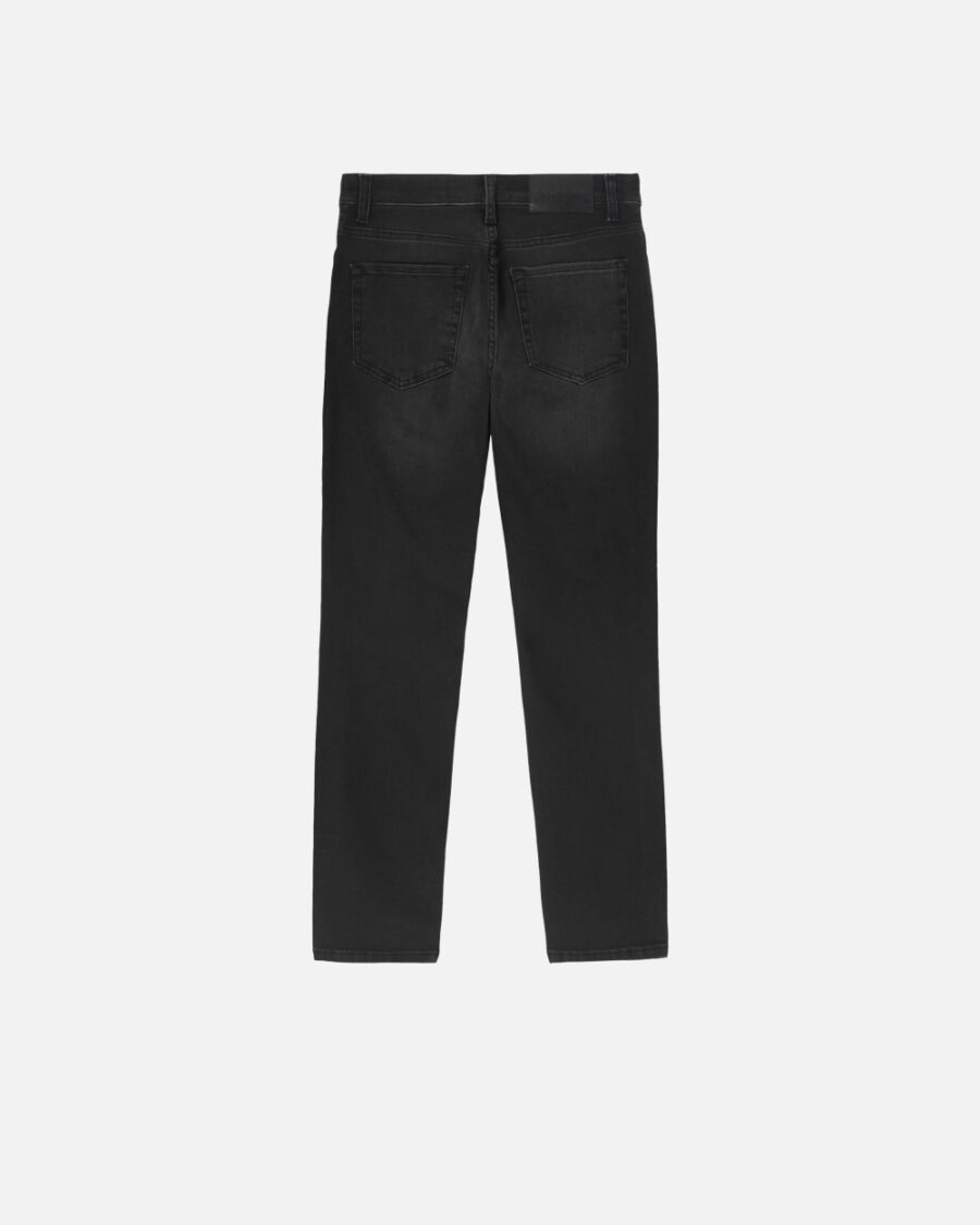 Jeans skinny denim black stretch - immagine 2