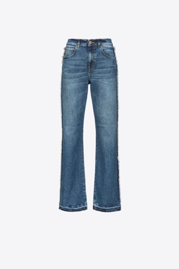 Jeans  wide leg lavaggio vintage medio scuro