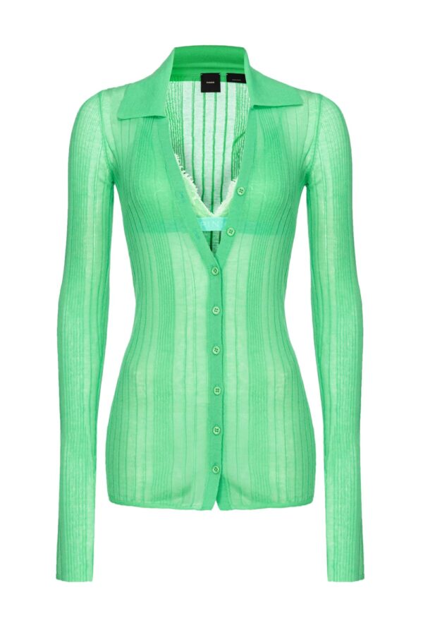 Maglia con top verde e verde