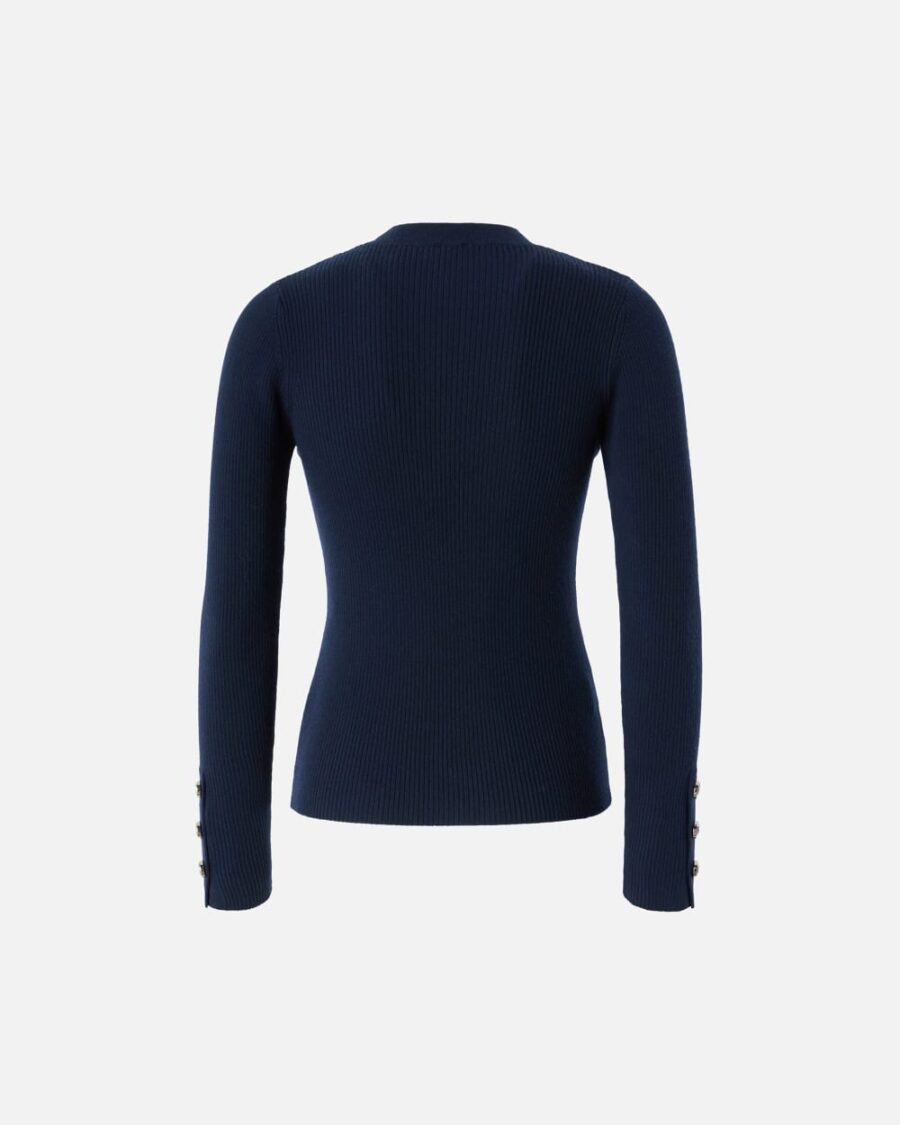 Ribbed wool sweater - Image 2