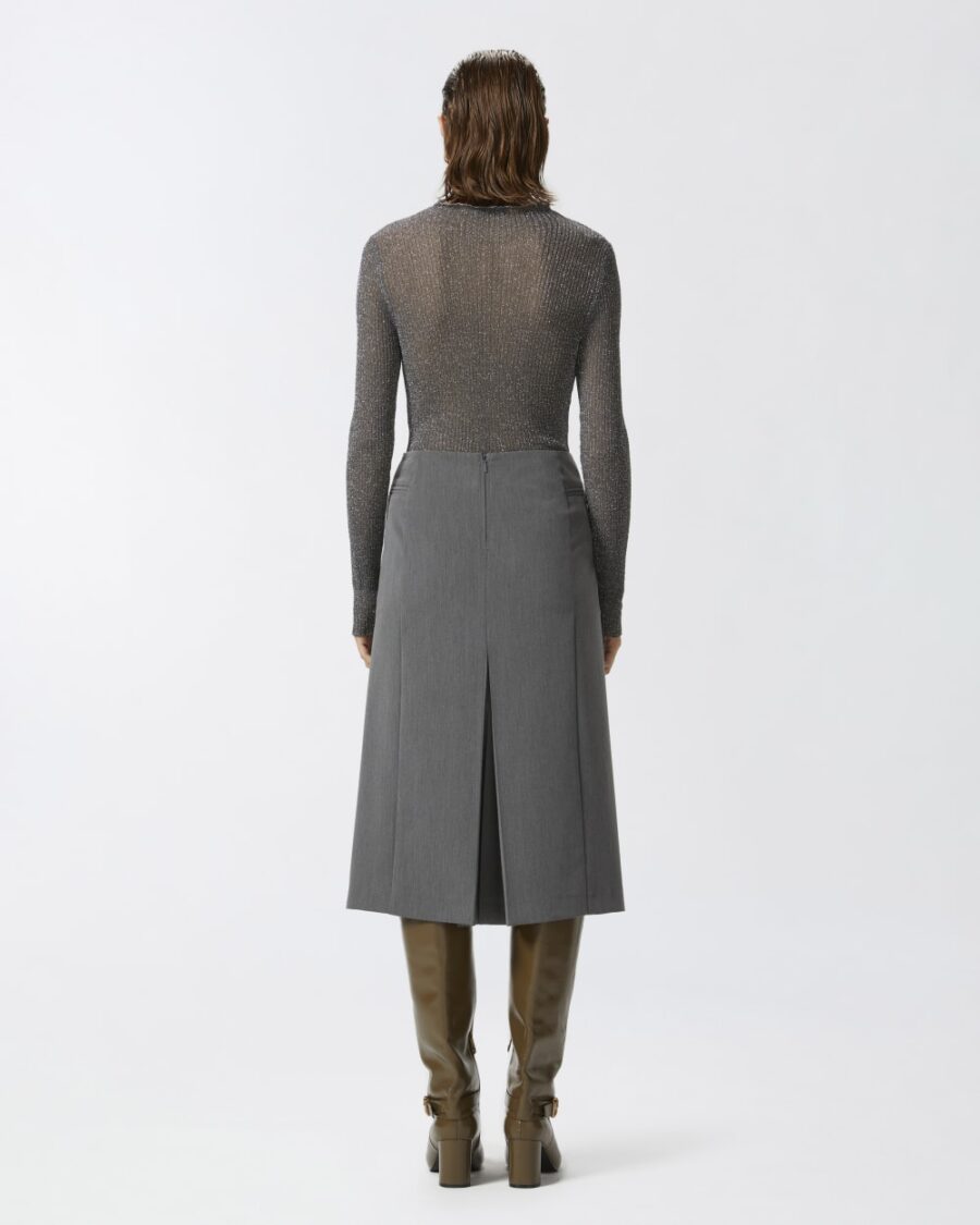 Sweater with metallic yarn - Image 5