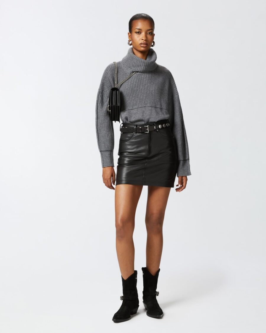 Fine wool and cashmere turtleneck jumper - Image 4