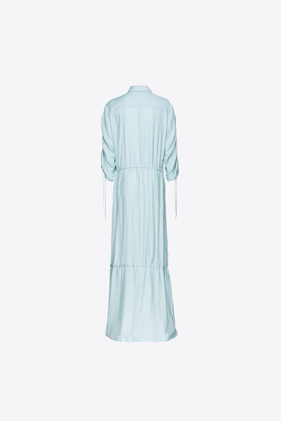 Maxi chemisier in twill di viscosa - immagine 2