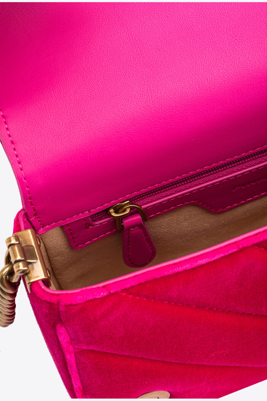 Mini Love Bag Click velluto con borchie - immagine 6