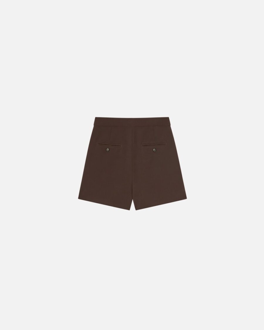 Pantaloncini shorts eleganti in tessuto tecnico - immagine 2