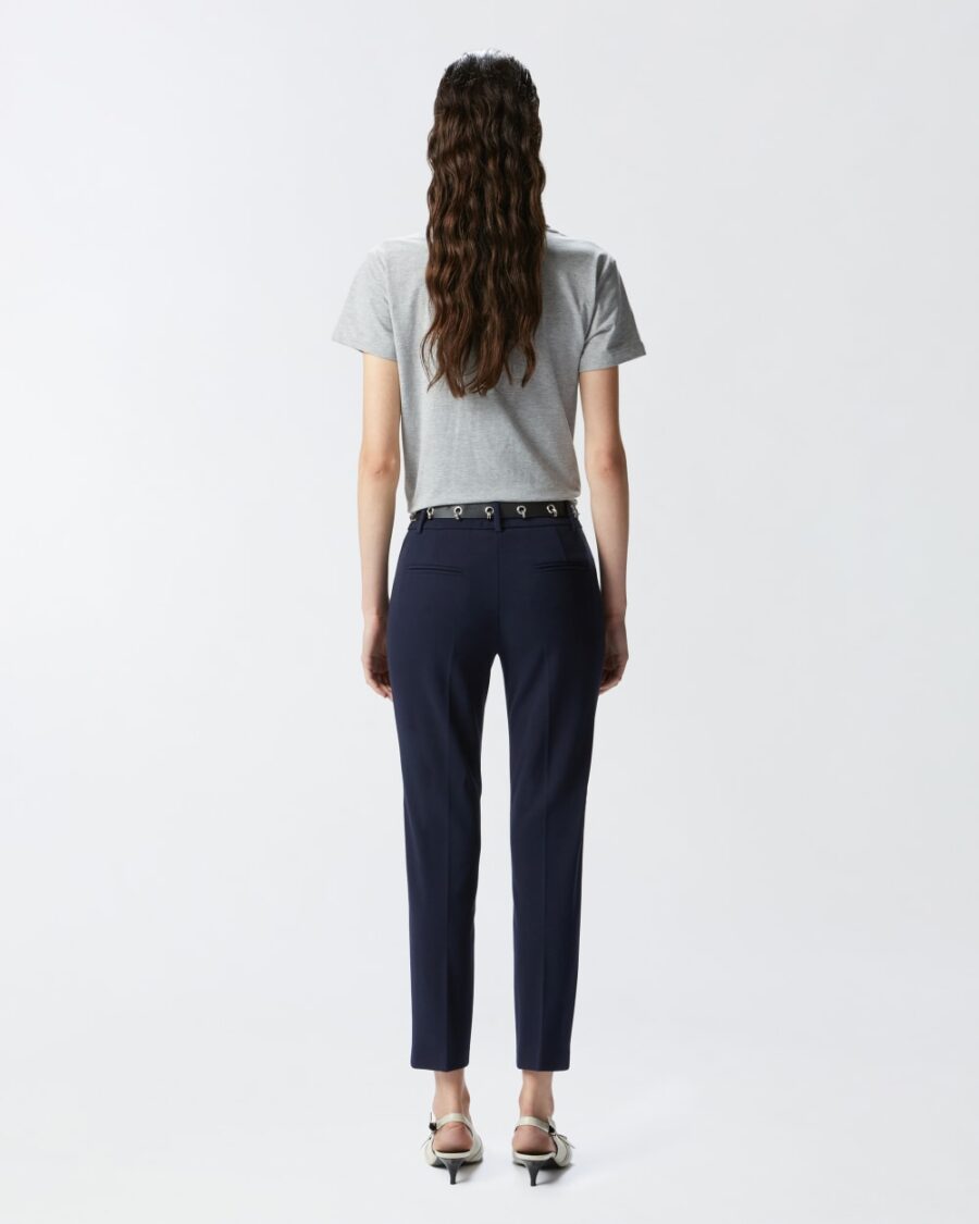 Technical fabric cigarette trousers - Image 6
