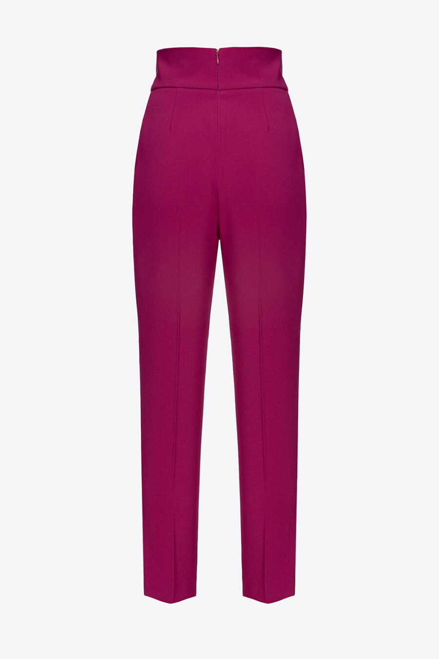Pantaloni a vita alta in crêpe stretch - immagine 2