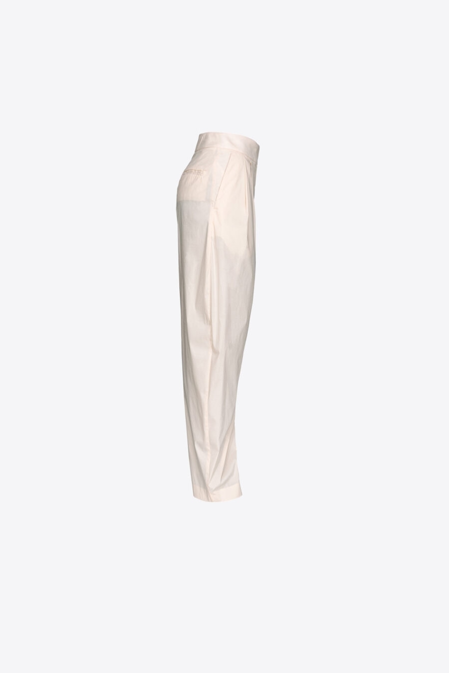 Pantaloni ampi in tecno popeline - immagine 3