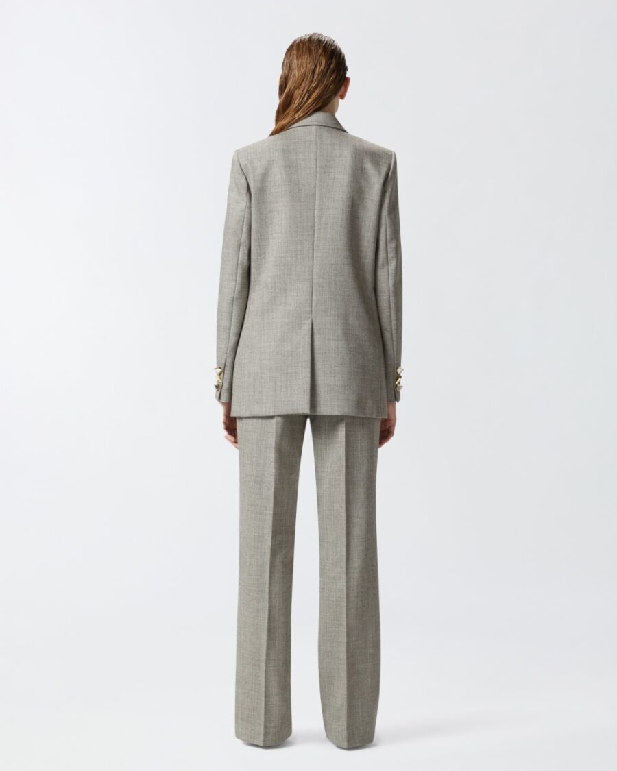 Frescolana straight-cut trousers with pockets - Image 5