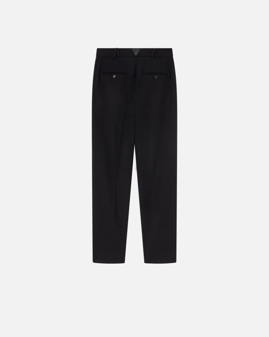 Elegant cigarette trousers with slits - Image 2
